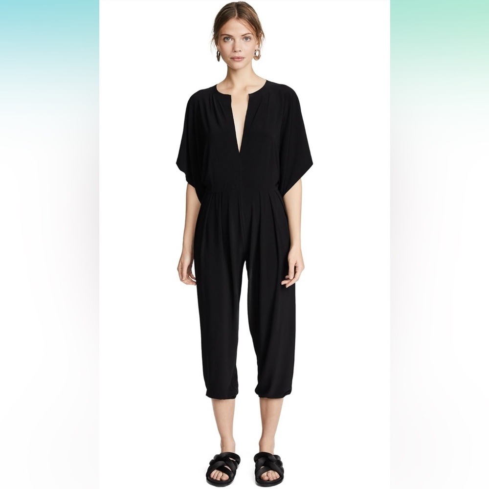 KAMALIKULTURE Women's Rectangle Jog Jumpsuit.  Chic. Comfort. Luxury. GUC - Picture 2 of 10